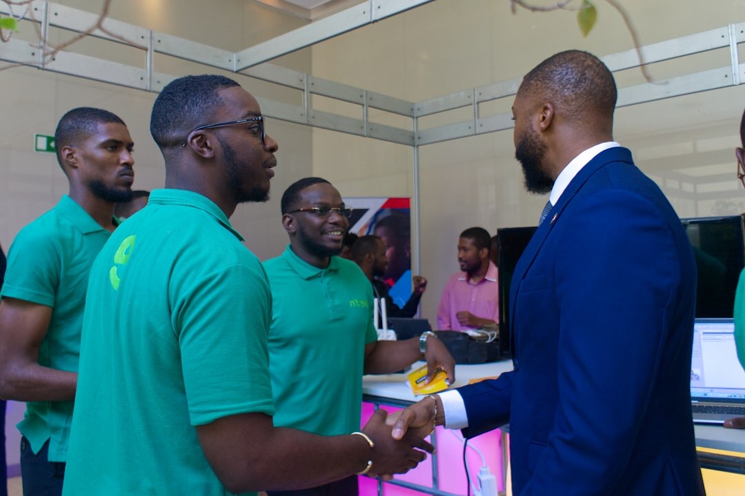 handshake between officials